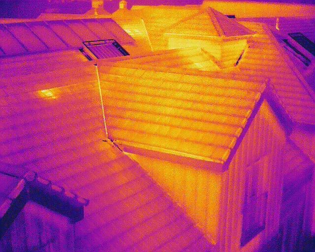 Thermal Imaging Roof Survey Image Worthing